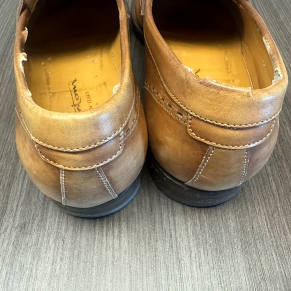 Santoni Penny Loafter - Light Brown Tan - Men\'s Size 8D (Medium) main image 4